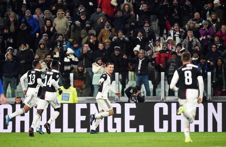 El delantero marcó un doblete para la Juventus - REUTERS/Massimo Pinca