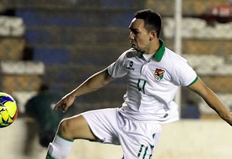 Damián Lizio defendió la camiseta de la selección boliviana. Foto: Archivo EL DEBER