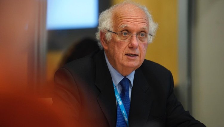Didier Houssin, titular del Comité de Emergencia del Reglamento Sanitario Internacional sobre el coronavirus