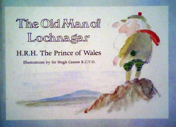El príncipe Carlos, es autor de varias obras, incluido su primer libro para niños de 1980, The Old Man of Lochnagar