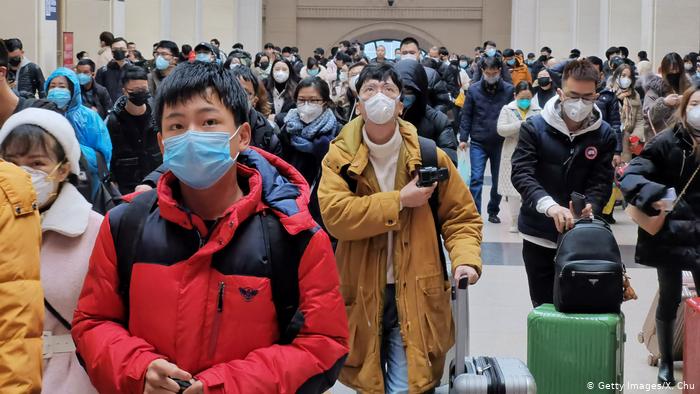 Ausbrüche der Coronavirus-Pneumonie in China (Getty Images/X. Chu)