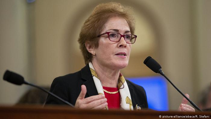 USA Anhörung Marie Yovanovitch ehemalige Botschafterin in der Ukraine (picture-alliance/abaca/R. Stefani)