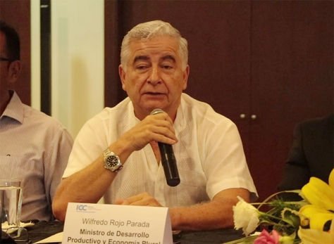 Wilfredo Rojo, ministro de Desarrollo Productivo y Economía Plural.