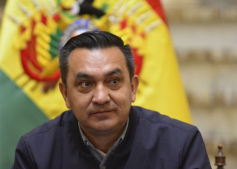 El ministro de la Presidencia, Yerko Nuñez, en rueda de prensa. Foto: @MinPresidencia