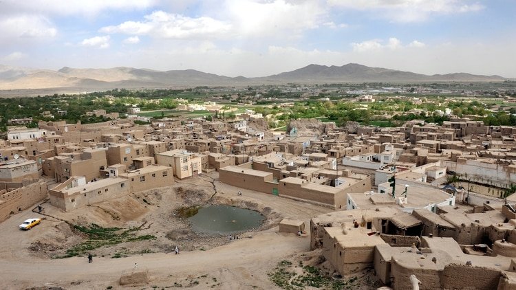 La ciudad vieja de Ghazni