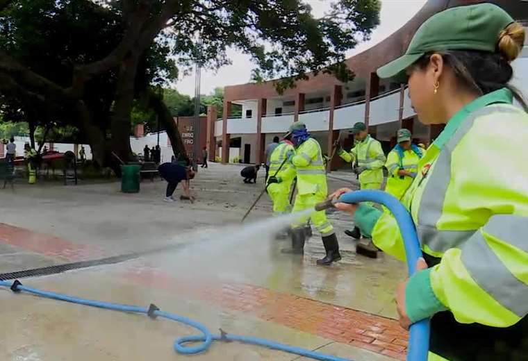 Los trabajos de mantenimiento se vienen realizando desde hace semanas