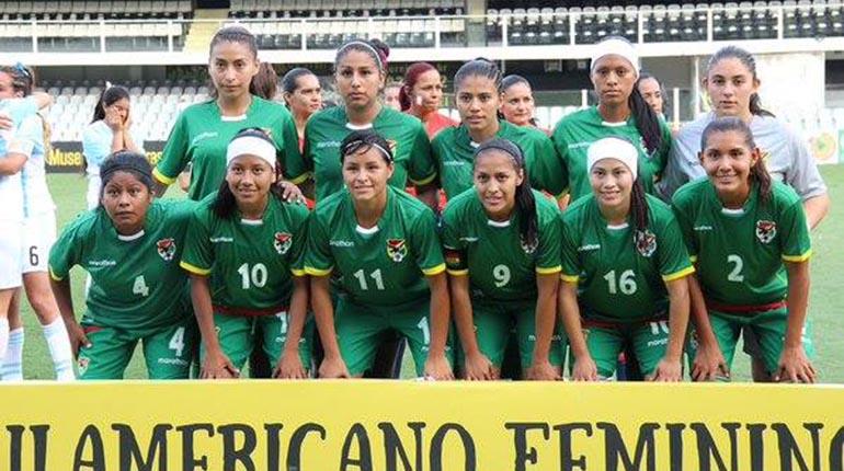 El combinado femenino de fútbol, en un torneo anterior. | facebook.com