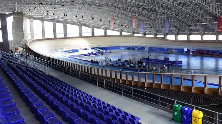 El velódromo de Cochabamba. | Daniel James