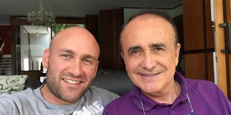 Pedro Ferriz Higar al lado de su padre Pedro Ferriz de Con (Foto: Pedro Ferriz Higar)