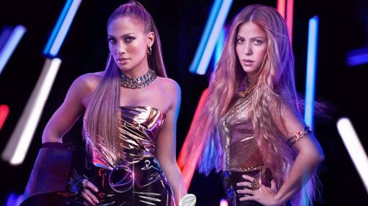 Shakira y Jennifer López serán las encargadas de ofrecer el espectáculo de medio tiempo. (Foto: Archivo)