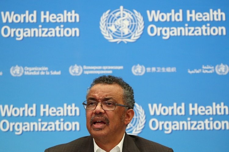 El titular de la OMS, Tedros Adhanom Ghebreyesus. Foto: REUTERS/Denis Balibouse
