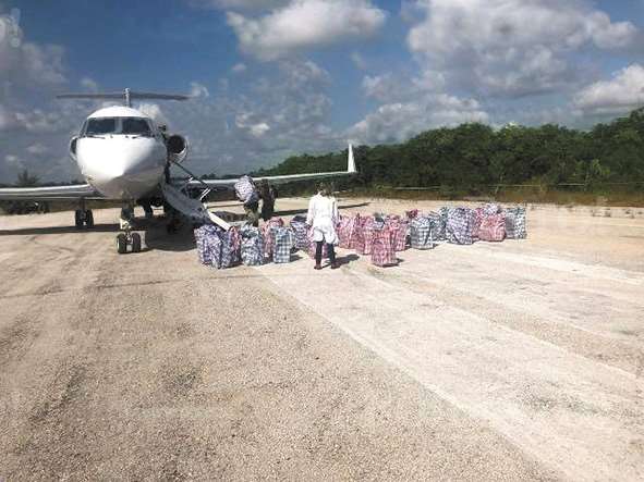La hipótesis de autoridades argentinas es que el avión hizo una escala ‘clandestina’ para cargar la droga. Foto: PORESTO.NET.MX