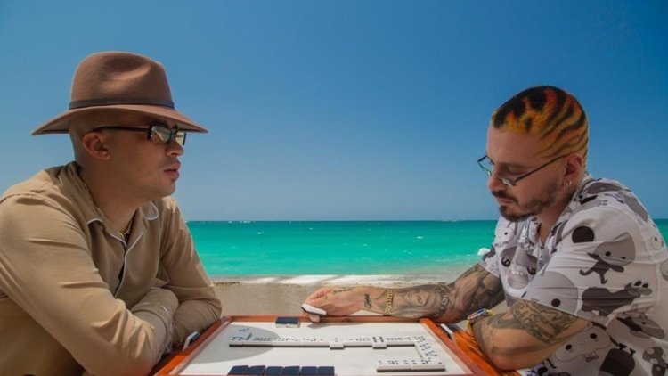 J Balvin y Bad Bunny