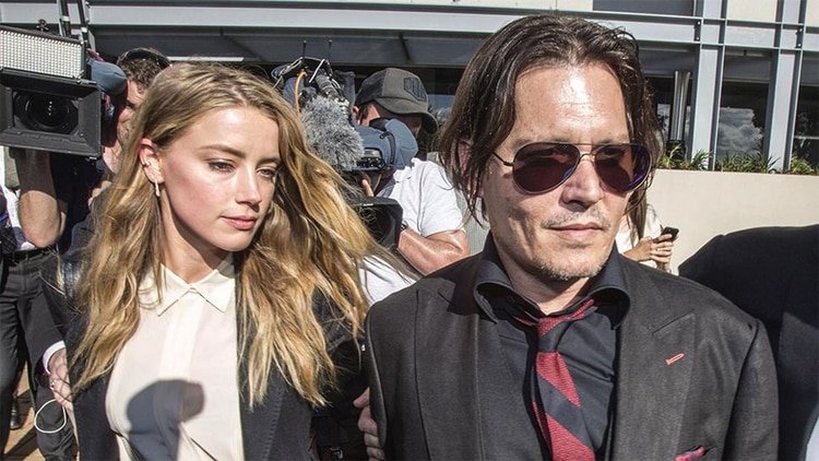 Amber Heard acusó a Johnny Depp de violencia de género (Reuters)