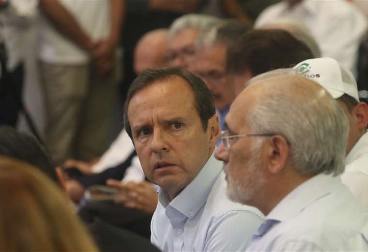 El pasado sábado un encuentro entre actores políticos en el Comité Cívico cruceño
