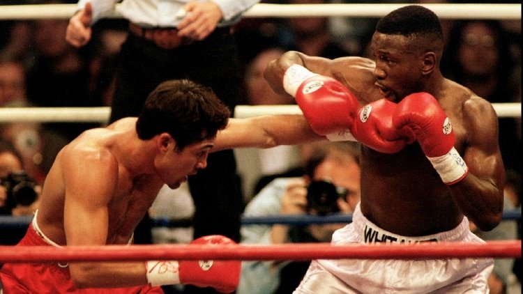 Su pelea contra Pernell Whitaker fue una de las más relevantes de su carrera deportiva. (Foto: R. Marsh Starks/Reuters)