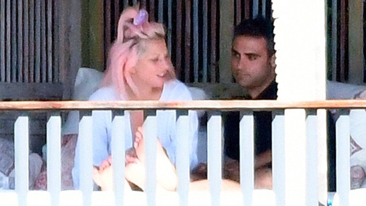 Lady gaga con Michael Polansky (The Grosby Group)