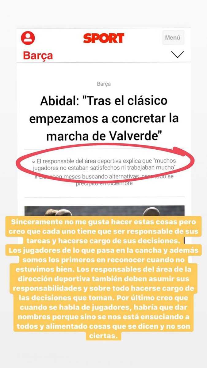 El descargo de Lionel Messi
