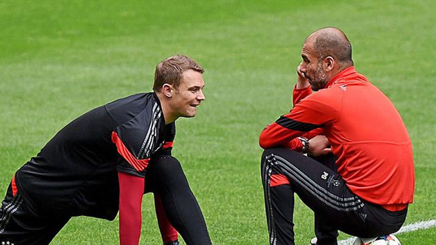 ¿Neuer de volante? El extraño plan de Guardiola