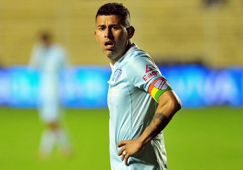 Juan Carlos Arce, capitán del club Bolívar. Foto: Archivo-La Razón