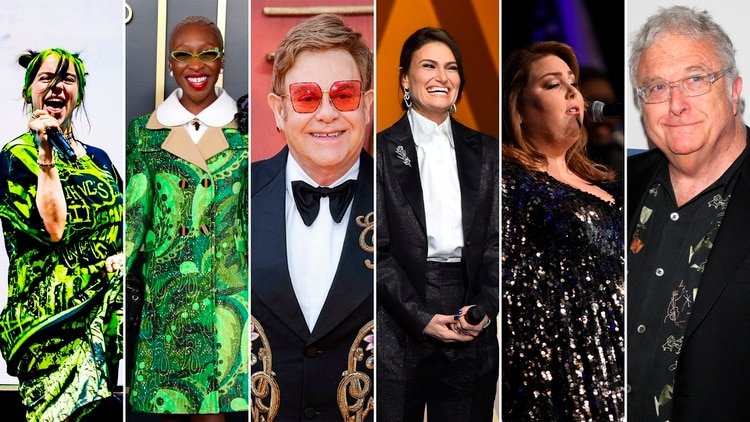 Billie Eilish, Cynthia Erivo, Elton John, Idina Menzel, Chrissy Metz y Randy Newman estarán a cargo de las actuaciones musicales en la gala 92° de los premios de la Academia de Hollywood