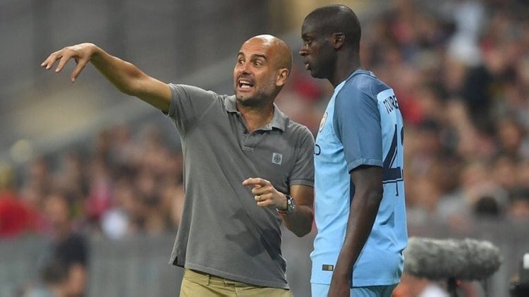 Toure y Guardiola compartieron una relación tirante en el Manchester City