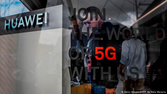 Deutschland Mobilfunkausbau l Huawei 5G (Getty Images/AFP/P. de Melo Moreira)