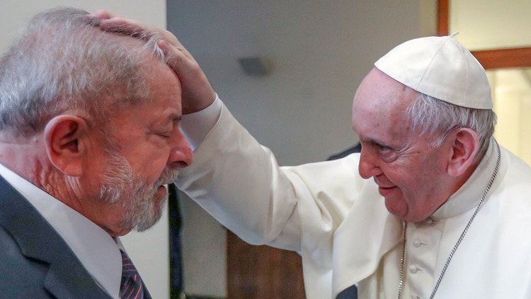 Lula visitó al papa Francisco