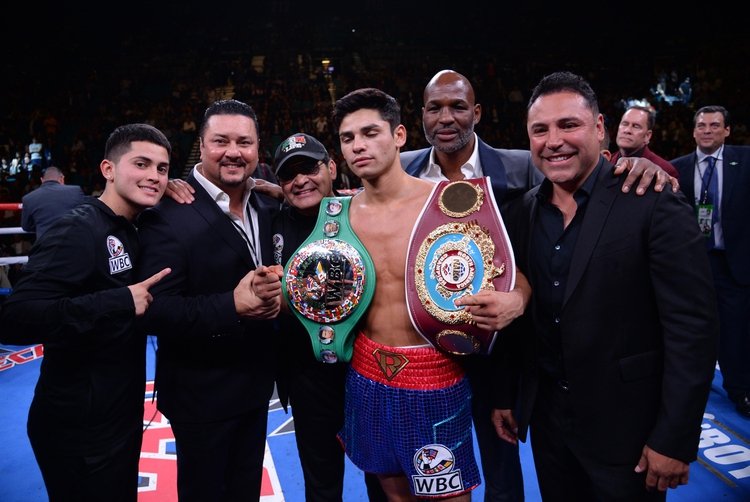 Ryan Garcia, de 21 años, es apadrinado por Óscar de la Hoya y está listo para pelear contra los mejores del mundo (USA TODAY Sports)
