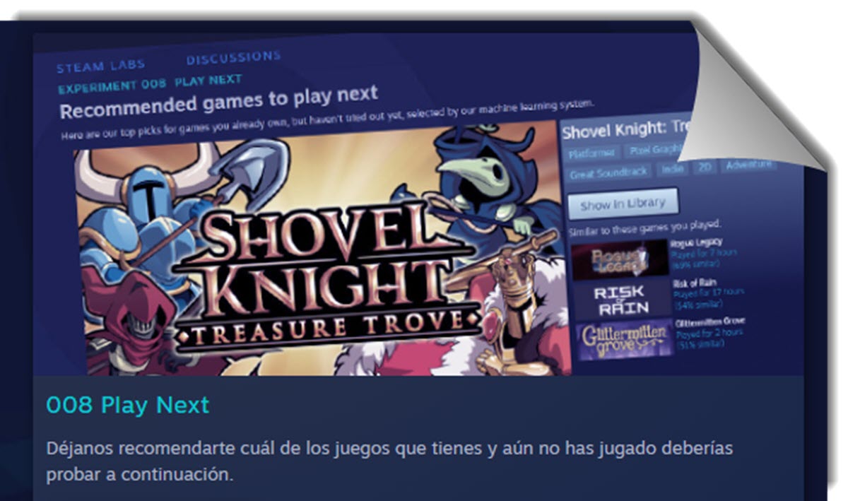 Steam Ahora Recomienda Los Juegos Que Tienes Y Olvidaste Eju Tv