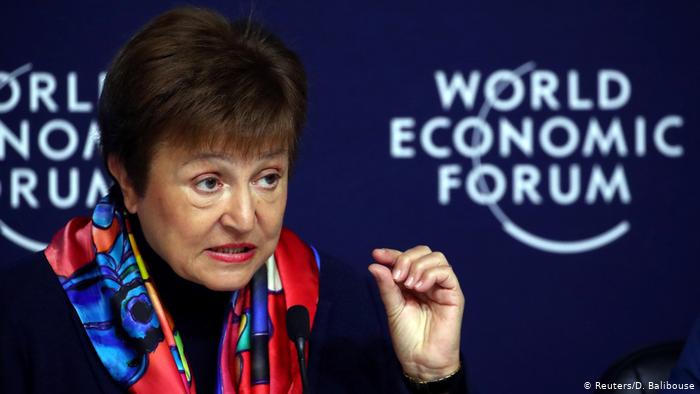 Schweiz Weltwirtschaftsforum in Davos Kristalina Georgieva (Reuters/D. Balibouse)