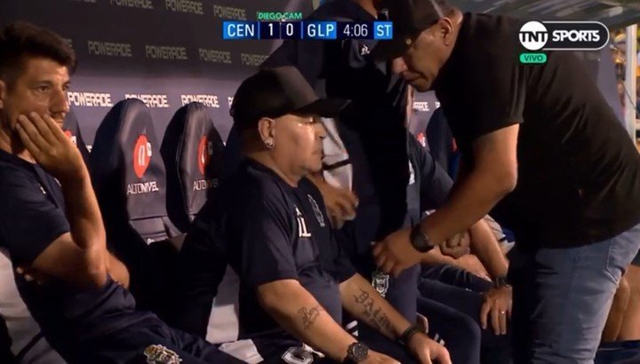 Maradona y un video que causó revuelo en las redes sociales.