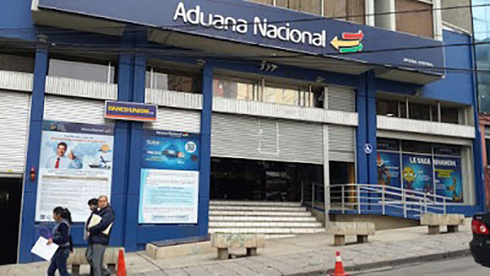 Resultado de imagen de aduana nacional de bolivia