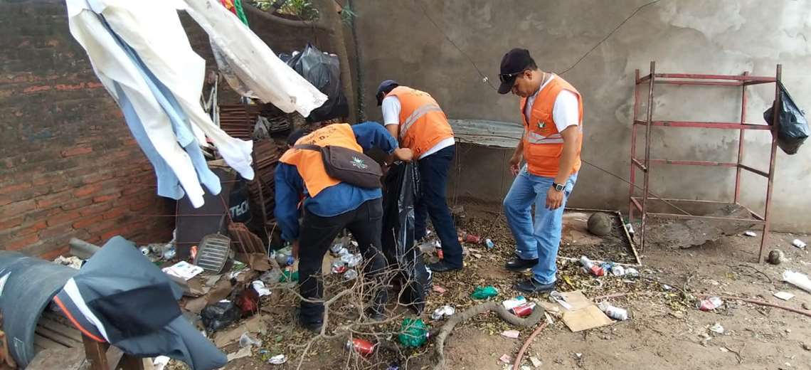 Destrucción de criaderos