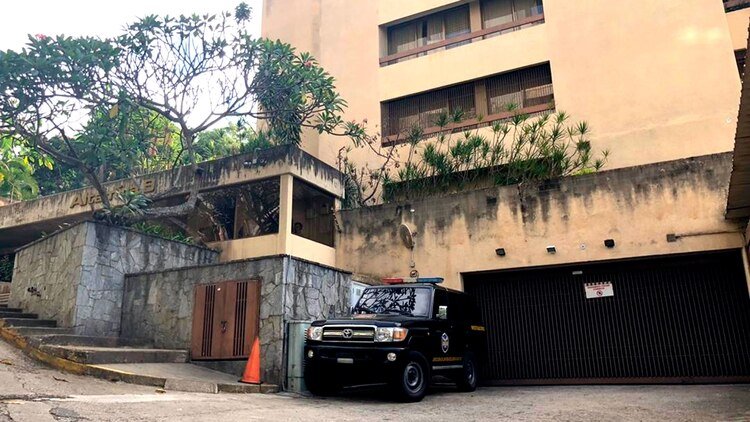El allanamiento a la casa del tío de Guaidó