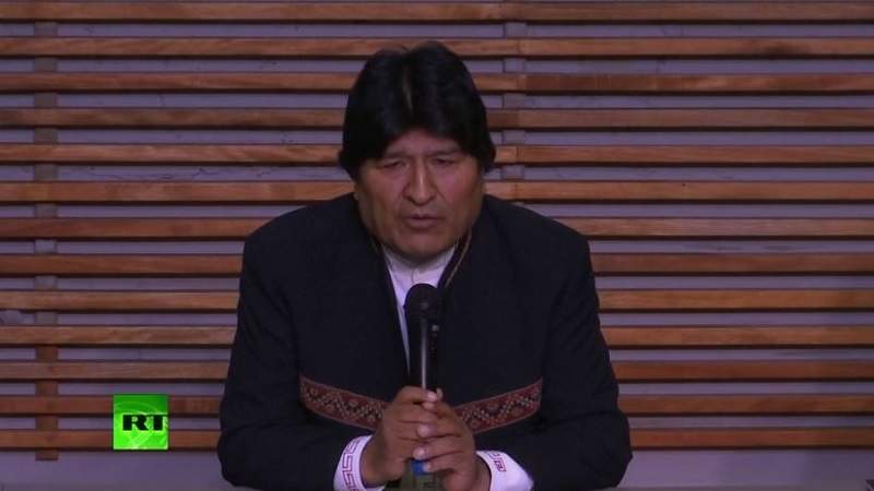 Evo acusa al TSE de "someterse" a la "dictadura" y a EEUU