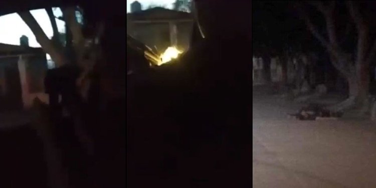 Presuntos sicarios del Cártel del Golfo asesinaron a un hombre en plena calle de Río Bravo, Tamaulipas (Foto: Especial)