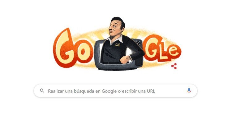 Helene Leroux fue quien diseñó este doodle. 