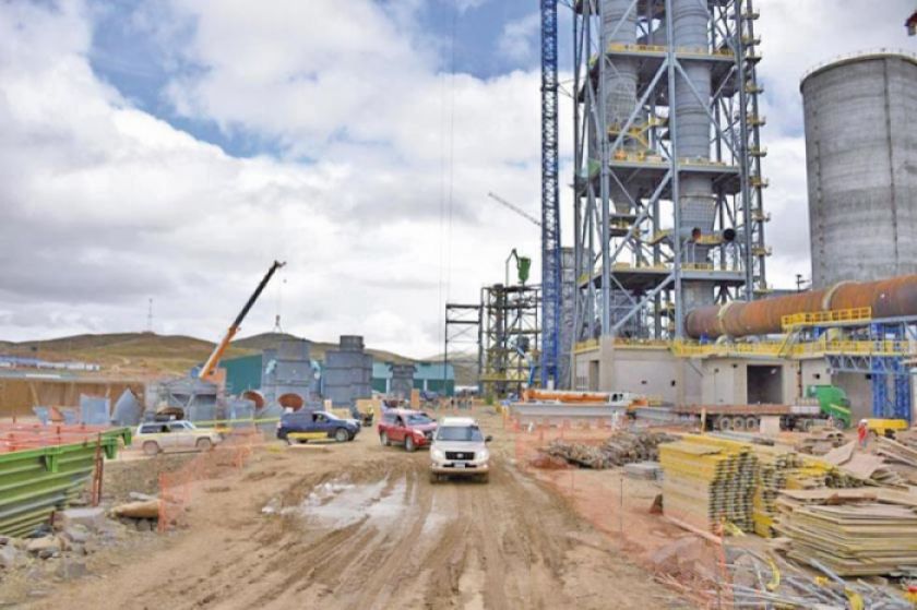 Obras de la cementera estarán paradas hasta garantizar gas natural