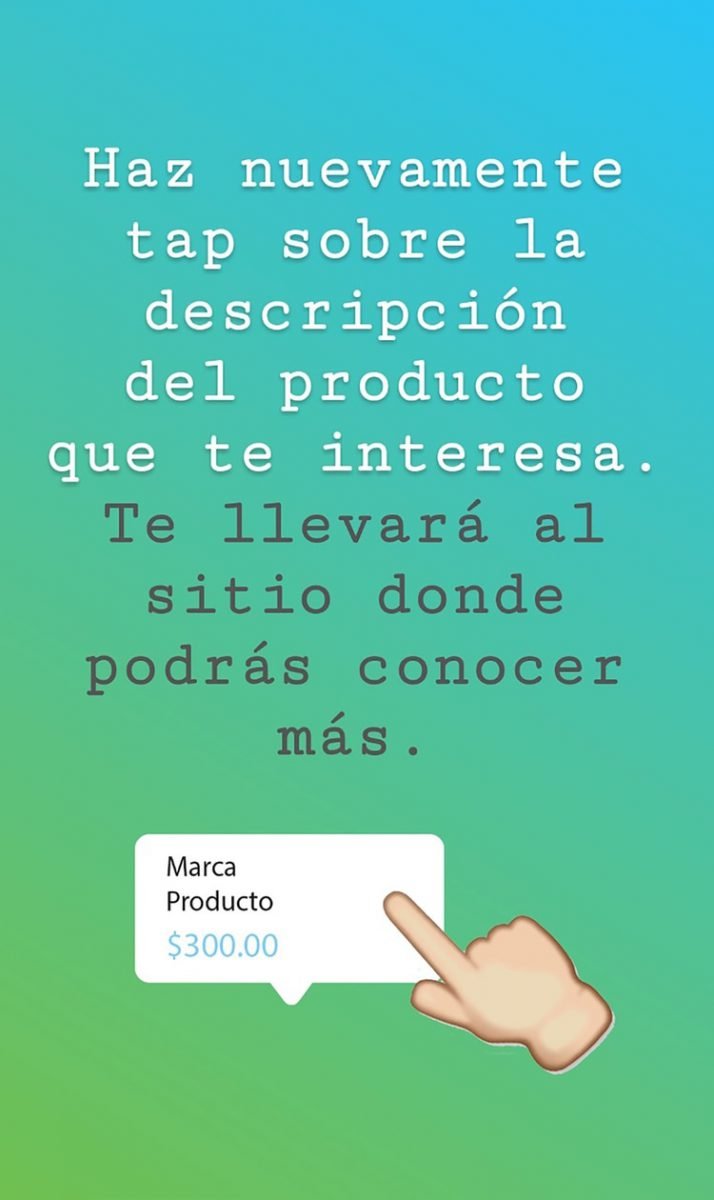 Los perfiles de negocio que cumplan con ciertos requisitos pueden añadir links que redirigen a sitios de eCommerce para vender productos.