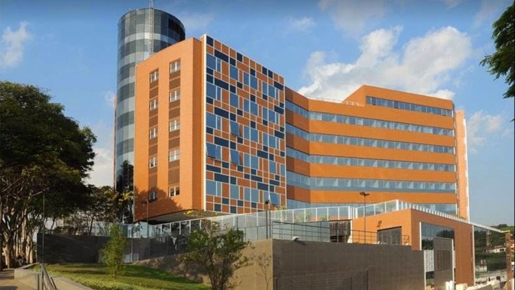 El hospital Israelita Albert Einstein, en San Pablo