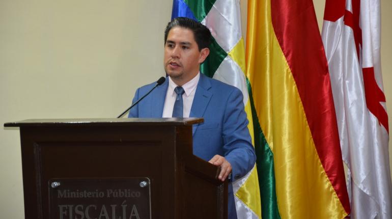 El fiscal departamental de La Paz, Antonio Cossío. | Archivo | Foto: @FGE_Bolivia