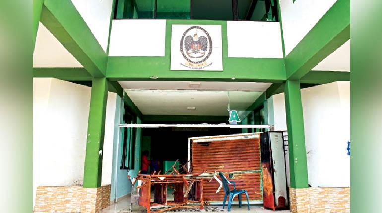 Instalaciones del Comando regional del trópico. | Carlos López