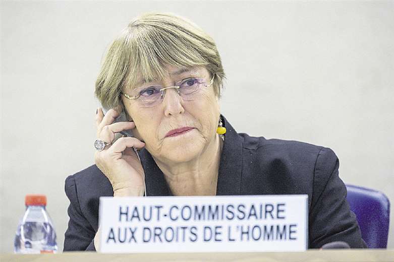 El Gobierno espera visita de Michelle Bachelet para revisar situación de los derechos humanos en Bolivia. Foto: AFP