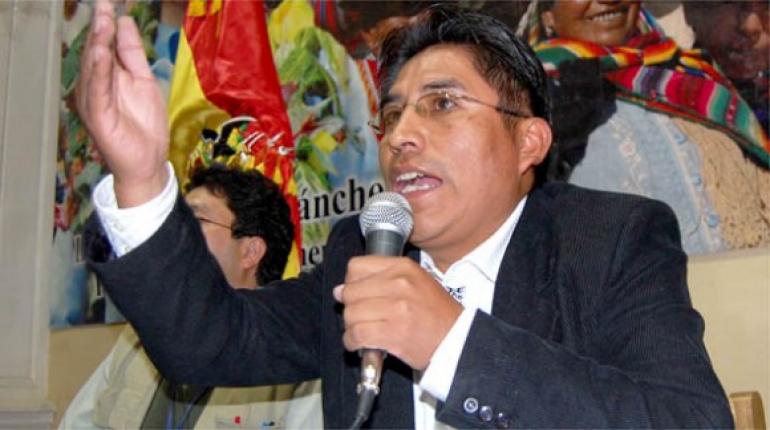 El gobernador de La Paz, Félix Patzi. | Agencias | Agencias
