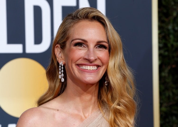 Julia Roberts en los Golden Globe de 2019 (Reuters) 