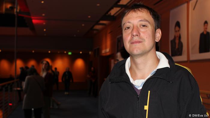 El cineasta Francisco Márquez, que estrenó su película Un crimen común en la sección Panorama de Berlinale. 