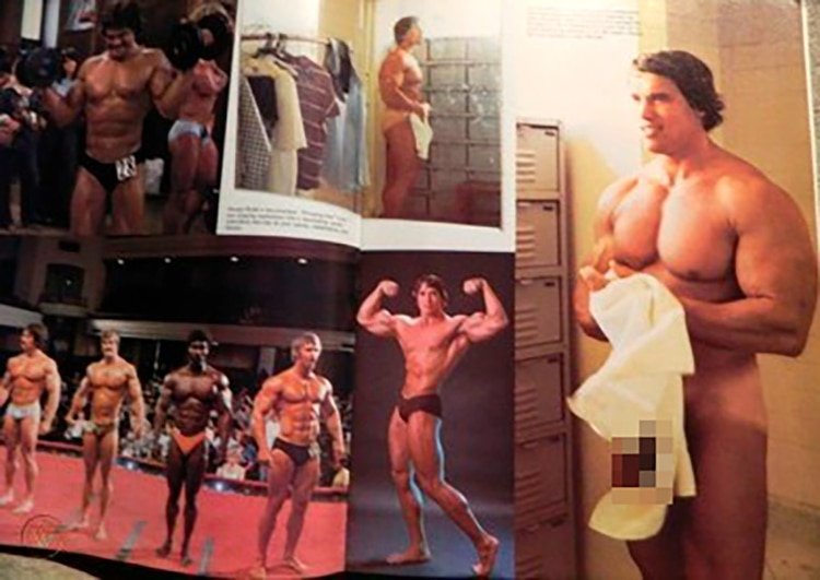Arnold Schwarzenegger tapa de la revista After Dark