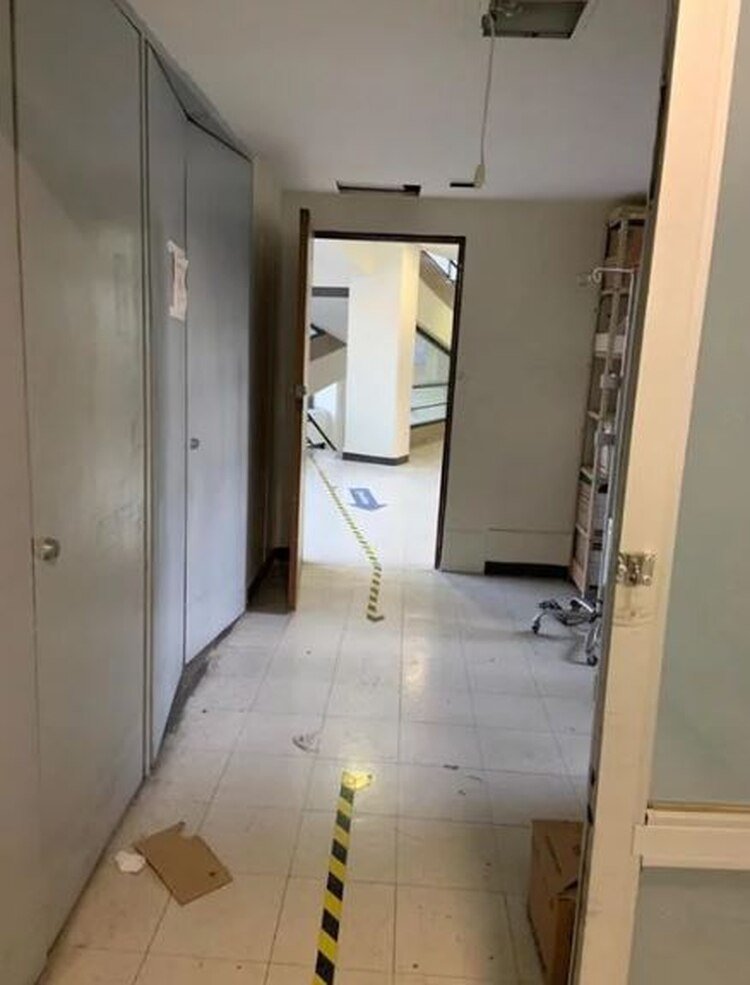 Así luce el edificio en el que serían internados los pacientes del IMSS afectados por el Covid-19 (Foto: cortesía médicos IMSS)