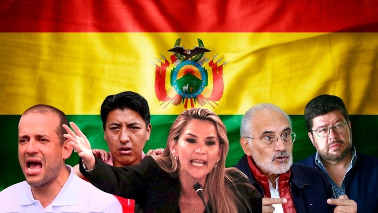 Luis Fernado Camacho, Marcos Pumari, Jeanine Áñez, Carles Mesa y Samuel Doria Medina intercambiaron fuertes críticas y recriminaciones públicas en la última semana en la pelea por diferenciarse y hacerse un lugar en un eventual balotaje presidencial.